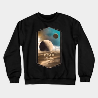 Dune Moons, Muad’Dib on Arrakis Crewneck Sweatshirt